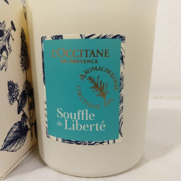 L'OCCITANE Limited Edition Souffle de Liberté CANDLE 4.9 OZ NEW - Picture 3 of 7